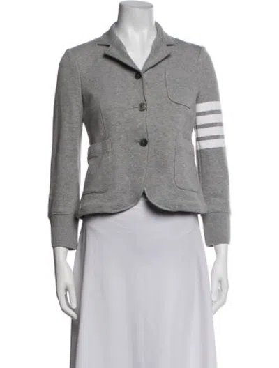 Pre-owned Thom Browne Blazer In Grey