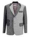 Thom Browne Blazer Jacket In Grey