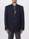 Thom Browne Men's Single-breasted Jacket In Blue