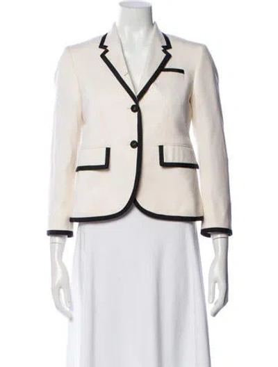 Pre-owned Thom Browne Blazer In Neutral