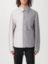 Thom Browne Block Design Cotton Shirt In Grau