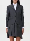 Thom Browne Blazer  Woman Color Grey In Grau
