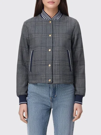 THOM BROWNE JACKET THOM BROWNE WOMAN COLOR GREY,H29813020