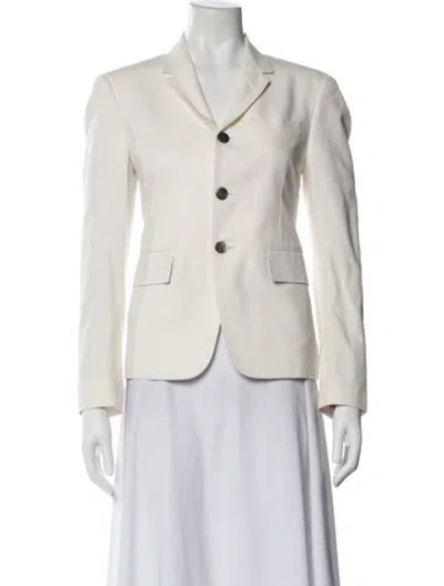 Pre-owned Thom Browne Blazer In White