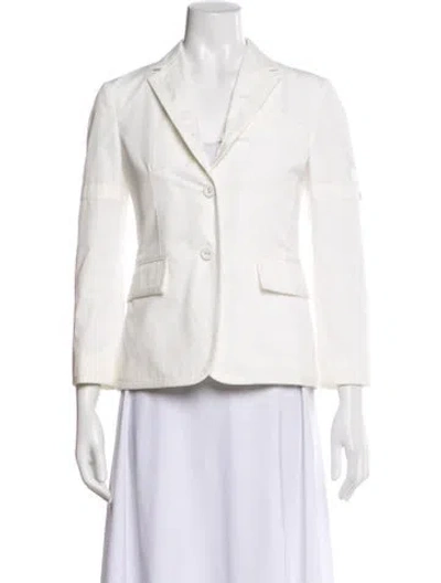 Pre-owned Thom Browne Blazer In White