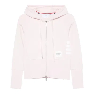Thom Browne Blouson Zip Up Hoodie In Pink