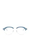 Thom Browne 라운드 프레임 안경 In Blue