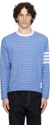 Thom Browne Milano 4-bar Stripe Long Sleeve T-shirt