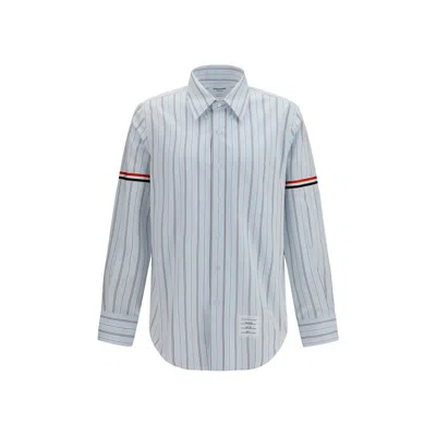 Thom Browne Light Blue Stripes Shirt