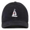 Thom Browne Blue Cotton Hat In Black