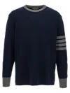 Thom Browne Sweater In Blue