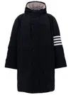 Thom Browne Coats In Blue