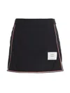Thom Browne Rwb Golf Mini Skirt In Blue