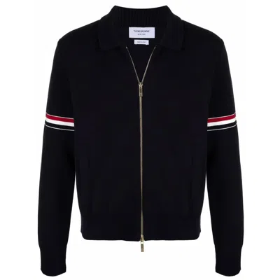 THOM BROWNE BLUE SWEATERS