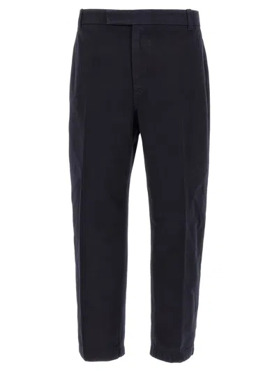 THOM BROWNE BLUE UTILITY PANTS