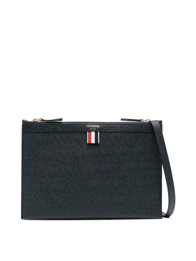 Thom Browne Bolsa Bandolera - Azul Oscuro In Dark Blue