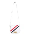 THOM BROWNE CANVAS SADDLE SHOULDER BAG