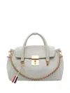 Thom Browne Bolton Tote Bag In White