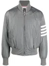 THOM BROWNE THOM BROWNE BOMBER JACKET IN TECHNICAL FABRIC
