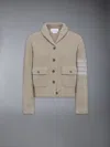 Thom Browne Bomber Jacket In Nude