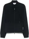 Thom Browne Panelled Bomber Jacket In Blau