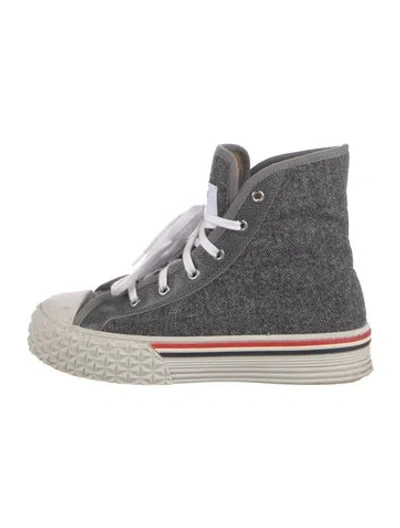 Pre-owned Thom Browne Boots In Grey