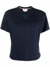 Thom Browne Rwb Tab Cotton T-shirt