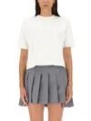 Thom Browne Relaxed-fit Cotton T-shirt In White