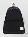Thom Browne Black Poly Twill Multipocket Backpack