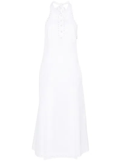 Thom Browne Broderie-anglaise Midi Dress