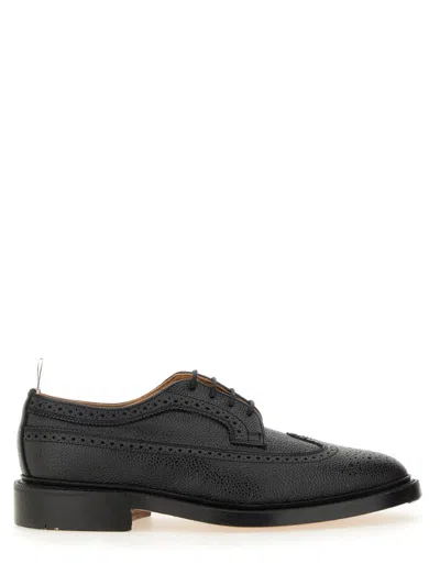 Thom Browne Brogue Classic Longwing In Black