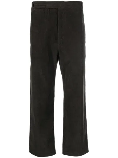 THOM BROWNE BROWN WIDE LEG PANT