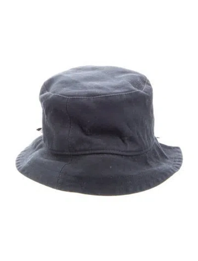 Pre-owned Thom Browne Bucket Hat In Blue