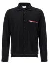 Thom Browne Button-front Knit Cardigan With Grosgrain Detailing In Black