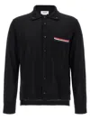 Thom Browne Button-front Knit Cardigan With Grosgrain Detailing In Black