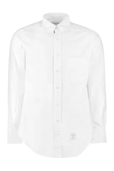 THOM BROWNE THOM BROWNE BUTTON-DOWN COLLAR COTTON SHIRT