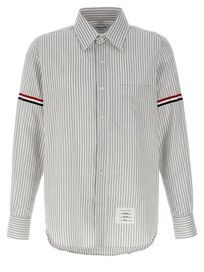 THOM BROWNE THOM BROWNE BUTTON-DOWN STRIPED OXFORD SHIRT