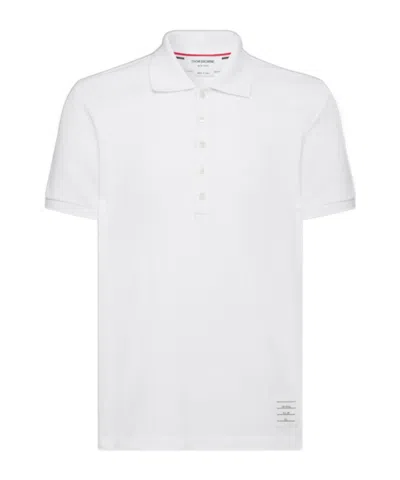 THOM BROWNE THOM BROWNE 4-BAR SHORT-SLEEVED POLO SHIRT