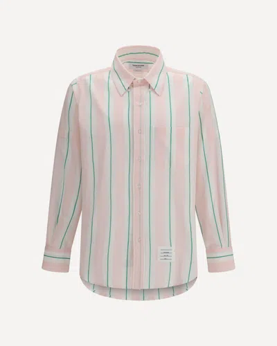 Thom Browne Button-down Shirt In Pink