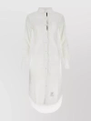 Thom Browne White Classic Button-down Point Collar Shirt In White