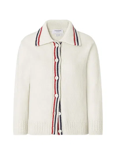 THOM BROWNE BUTTON-UP CARDIGAN