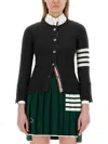 Thom Browne Cahsmere Cardigan In Black