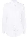 Thom Browne Camicia Con Logo In White