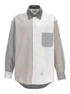 Thom Browne 'funmix Shirt Featuring Multi-pattern Design' In Multicolour
