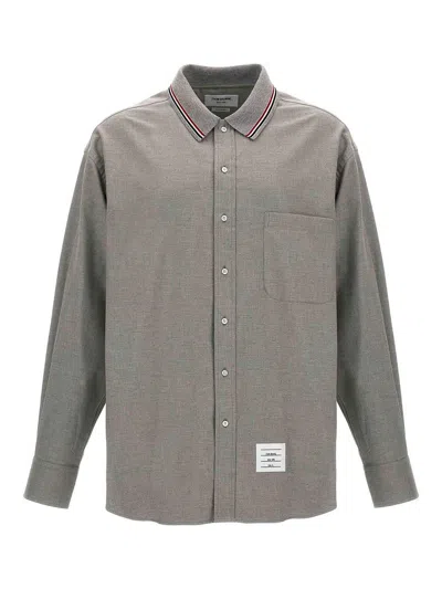 Thom Browne Shirt In Gray