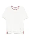 Thom Browne Rwb Cotton T-shirt In White