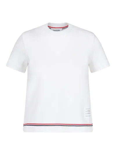 THOM BROWNE CAMISETA - BLANCO