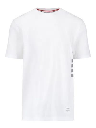 Thom Browne Logo T-shirt In White