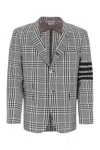Thom Browne Cappotto In Black