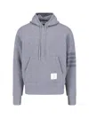Thom Browne Grey Wool Hoodie